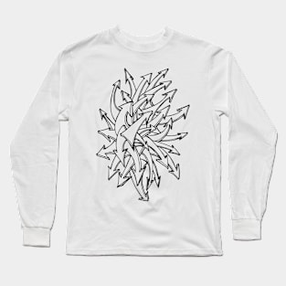 Abstract Arrow Long Sleeve T-Shirt